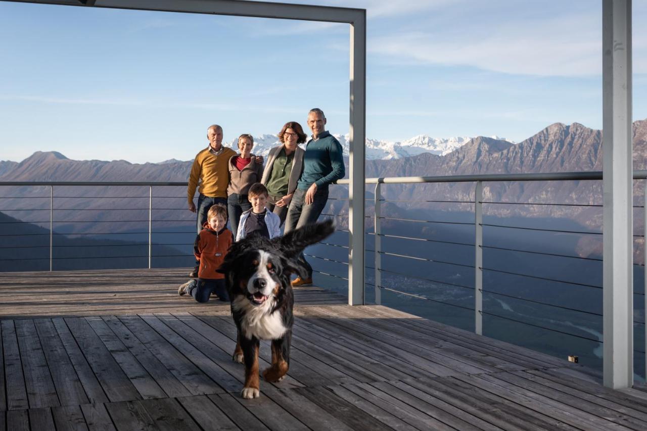 Nebesa Chalets Kobarid Exteriör bild