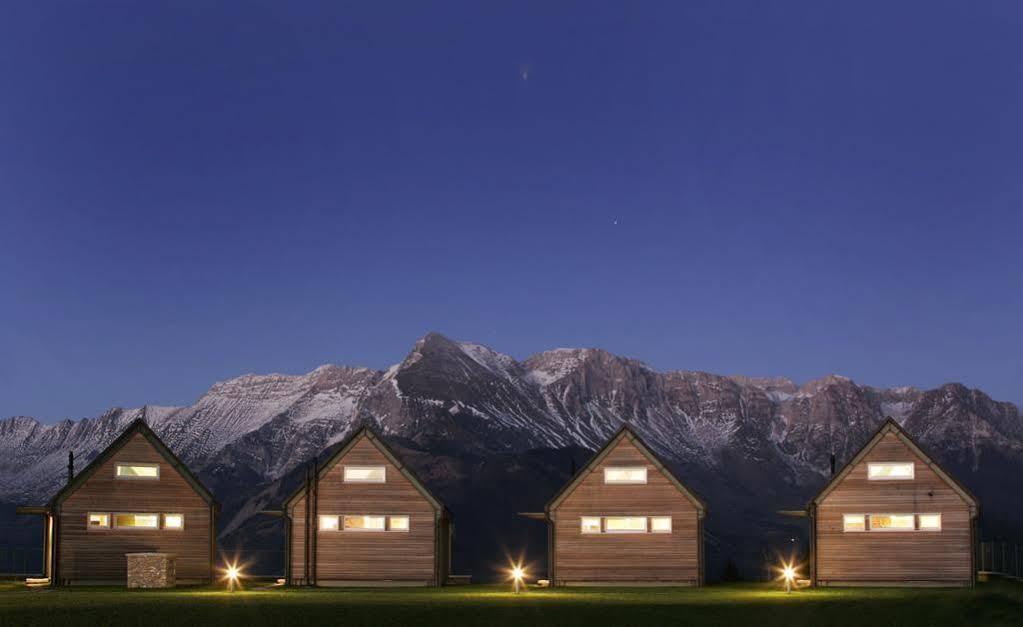 Nebesa Chalets Kobarid Exteriör bild
